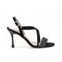 Cafe Noir SANDALO INCROCIO IN CAMOSCIO CON MICROSTRASS - C1NB5027