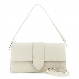 Cafe Noir BORSA A SPALLA CON PATTINA  IN PELLE MARTELLATA,TRACOLLA REMOVIBILE - C3XH0048