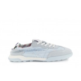 Cafe Noir SNEAKERS ALLACCIATA IN TESSUTO E PELLE SCAMOSCIATA - C1DG9612