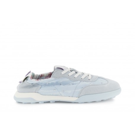 Cafe Noir SNEAKERS ALLACCIATA IN TESSUTO E PELLE SCAMOSCIATA - C1DG9612
