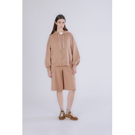 Cafe Noir FELPA OVER CON APPLICAZIONE DI BORCHIE - C7JF0127