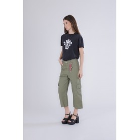 Cafe Noir PANTALONE CARGO CON BORCHIE - C7JP0292