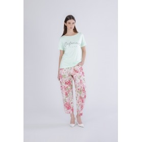 Cafe Noir T SHIRT GIROCOLLO CON LOGO - C7JT0259