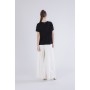 Cafe Noir T SHIRT CON APPLICAZIONI DI FIORI - C7JT0292