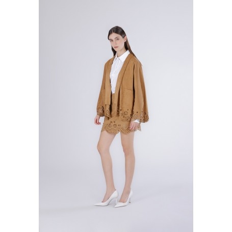 Cafe Noir KIMONO CON ORLO LASERATO - C7JG0039