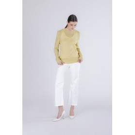 Cafe Noir MAGLIA GIROCOLLO FILATO LUREX - C7JM0357