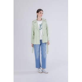 Cafe Noir TRENCH IN SIMILPELLE - C7JG0045