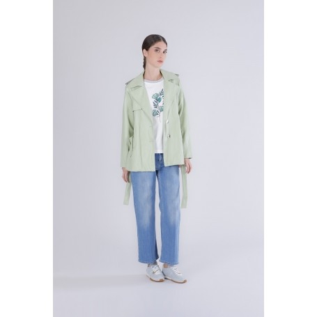 Cafe Noir TRENCH IN SIMILPELLE - C7JG0045