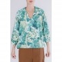 Cafe Noir BLUSA IN MUSSOLA STAMPATA - C7JC0253