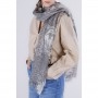 Cafe Noir SCIARPA CON LUREX STAMPATA - C4JU0158