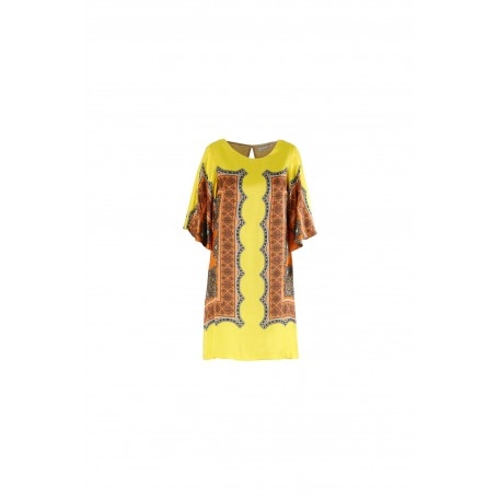 Cafe Noir ABITO STAMPATO MANICHE AMPIE - GJA929