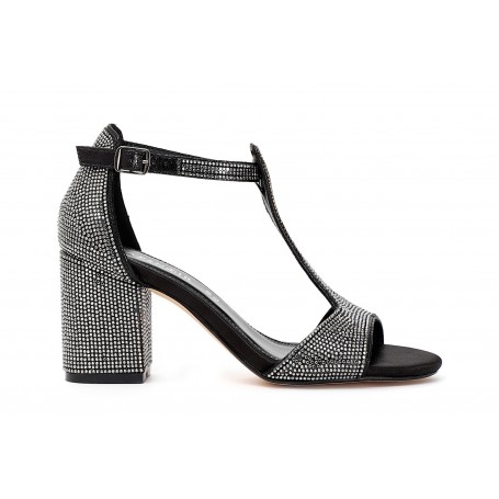 Cafe Noir SANDALO STRASS A T CHIUSO DIETRO IN LAMINATO - GLD912