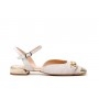 Cafe Noir BALLERINA APERTA DIETRO IN PELLE SCAMOSCIATA CON ACCESSORIO - C1EG5220