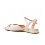 Cafe Noir BALLERINA APERTA DIETRO IN PELLE SCAMOSCIATA CON ACCESSORIO - C1EG5220