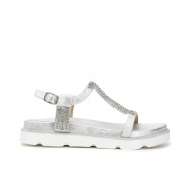 Cafe Noir SANDALO MAGLIA METALLICA CON MICROSTRASS - C1FG9360