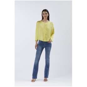 Cafe Noir CAMICETTA IN SATIN - C7JC0076