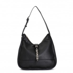 Cafe Noir SACCA MORBIDA  IN MATERIALE CON GRANA,PASSANTE CON APPLICAZIONE DI LETTERING - C3NB0807