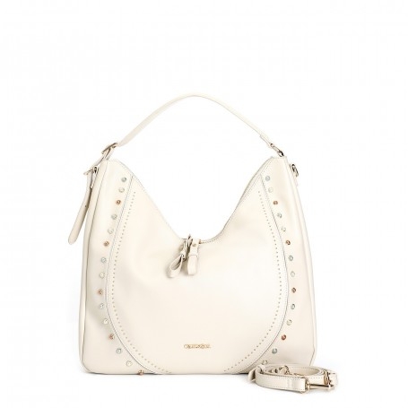 Cafe Noir SACCA CON APPLICAZIONE DI PIETRE COLORATE E MINI RIVETTI - C3NI0818