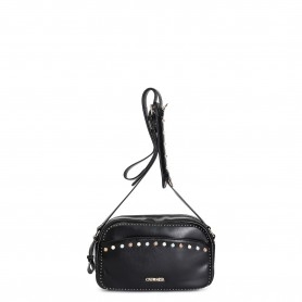 Cafe Noir CAMERA BAG CON TASCA CON APPLICAZIONE DI PIETRE COLORATE E MINI RIVETTI - C3NI0819