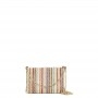 Cafe Noir POCHETTE  IN RAFFIA CON DOPPIA TARCOLLAIN CATENA - C3XH0019
