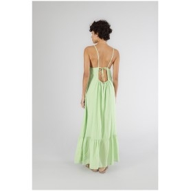 Cafe Noir ABITO CON BRETELLINE MISTOSETA - C7JA0223