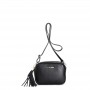 Cafe Noir CAMERA BAG IN PELLE MARTELLATA CON TRACOLLA CON MOSCHETTONI E NAPPINA - C3XH0022
