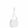 Cafe Noir CAMERA BAG IN PELLE MARTELLATA CON TRACOLLA CON MOSCHETTONI E NAPPINA - C3XH0022