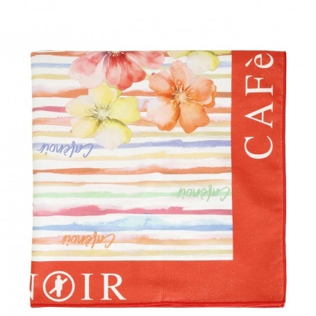 Cafe Noir TELO MARE 180 X 90 CON STAMPA FLOREALE - 100% POLIESTERE - C4AY0801