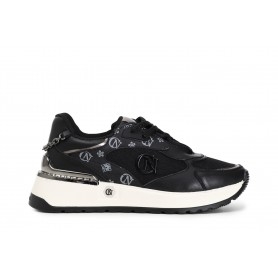 Cafe Noir SNEAKERS IN MESH E PELLE - C1DL9430