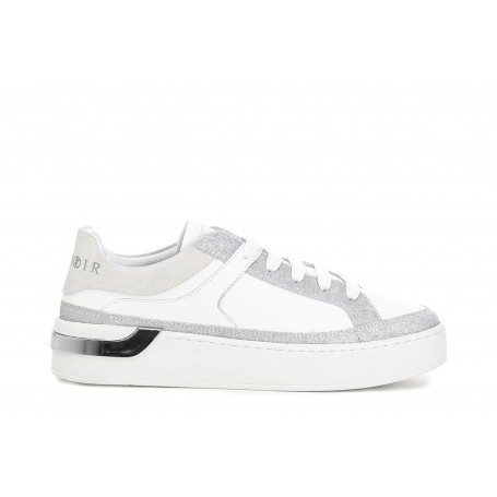 Cafe Noir SNEAKERS IN PELLE CON RIPORTI GLITTER - C1DS1560