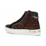Cafe Noir SNEAKERS MID IN PELLE LEOPARDATA - C1DS6520