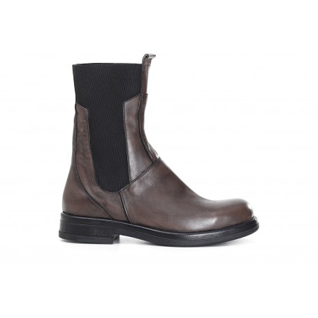 Cafe Noir TRONCHETTO IN PELLE CON ELASTICO - C1ED1020