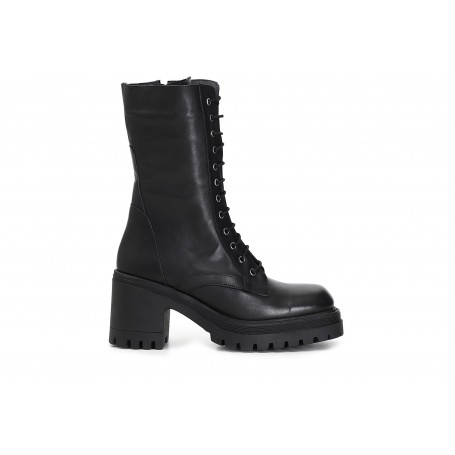 Cafe Noir STIVALETTO IN PELLE ALLACCIATO - C1GA1420