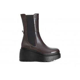 Cafe Noir STIVALETTO IN PELLE CON ELASTICI - C1HB1030