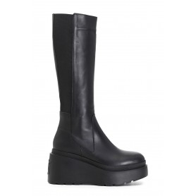 Cafe Noir STIVALE IN PELLE CON ELASTICO DIETRO - C1HB1040