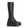 Cafe Noir STIVALE IN PELLE CON ELASTICO DIETRO - C1HB1040