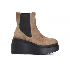 Cafe Noir TRONCHETTO IN PELLE SCAMOSCIATA CON ELASTICO - C1HB6060