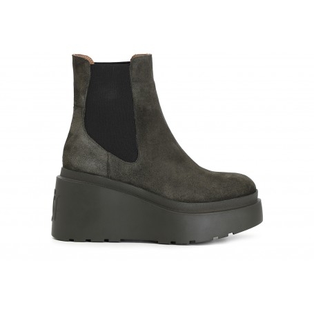 Cafe Noir TRONCHETTO IN PELLE SCAMOSCIATA CON ELASTICO - C1HB6060