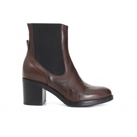 Cafe Noir TRONCHETTO IN PELLE  CON ELASTICO - C1HE1403