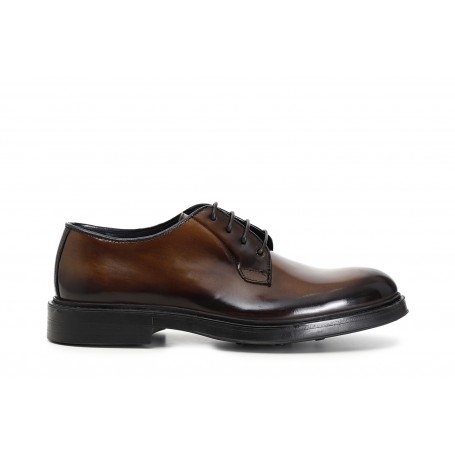 Cafe Noir DERBY IN PELLE SPAZZOLATA - C1RF1240