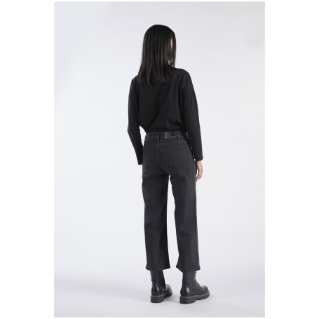 Cafe Noir DENIM CULOTTE CON STRAS EFFETTO GESSATO - C7JJ0085