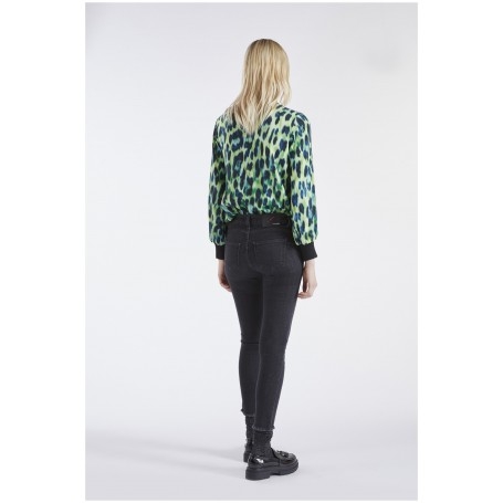 Cafe Noir DENIM SKINNY CON MICROSTRAS AL TASCHINO - C7JJ0086