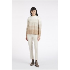 Cafe Noir MAGLIA COLORBLOCK APERTA DIETRO - C7JM0107