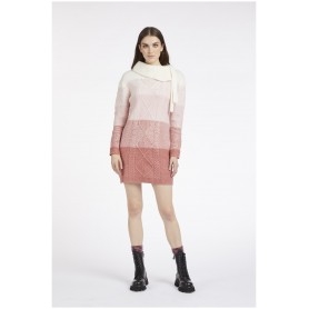 Cafe Noir MAXYMAGLIA COLORBLOCK CON COLLO ALLACCIATO - C7JM0108