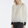 Cafe Noir CAMICIA CON DAVANTI PLISSETTATO - C7JC0056