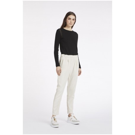 Cafe Noir PANTALONE IN VELLUTO - C7JP0081