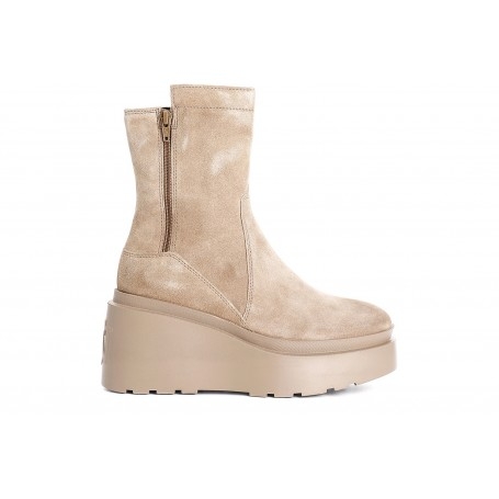 Cafe Noir TRONCHETTO IN PELLE SCAMOSCIATA CON CERNIERA - C1BU6102