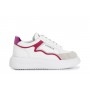 Cafe Noir SNEAKERS IN PELLE CON DETTAGLIO GLITTER - C1DE1001