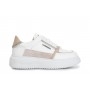 Cafe Noir SNEAKERS IN PELLE CON DETTAGLIO STRASS - C1DE1002