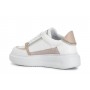 Cafe Noir SNEAKERS IN PELLE CON DETTAGLIO STRASS - C1DE1002